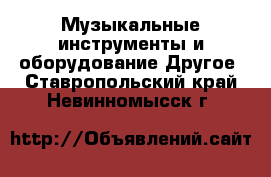 Музыкальные инструменты и оборудование Другое. Ставропольский край,Невинномысск г.